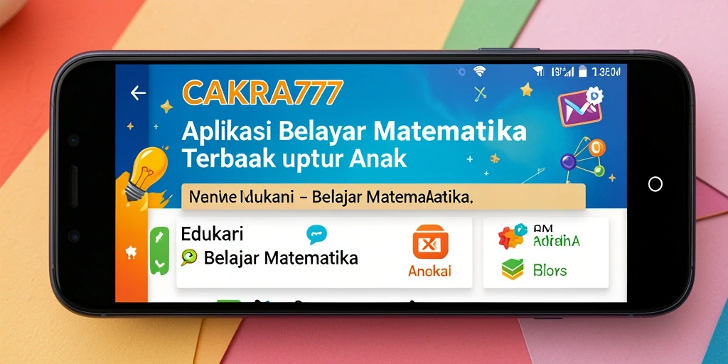 Tampilan antarmuka aplikasi CAKRA777 yang menarik dan interaktif.