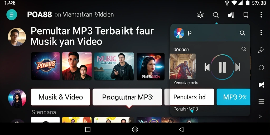 Tampilan antarmuka POA88 yang modern dan mudah digunakan.